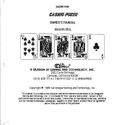 C.E.I. Casino Poker Version 26.6 for 1985 model Video Poker 911 model types